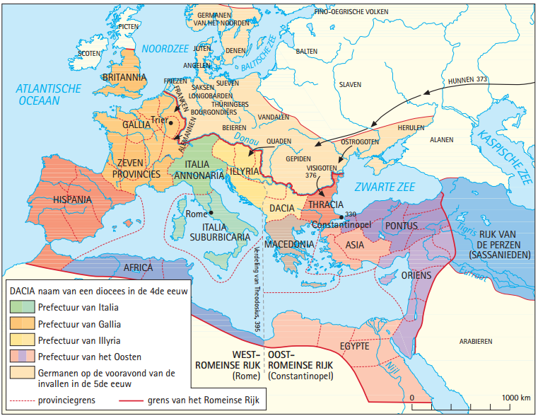 Uitgelezene Theodosius - LES 18: BLoei en verval van het romeinse rijk EN-27